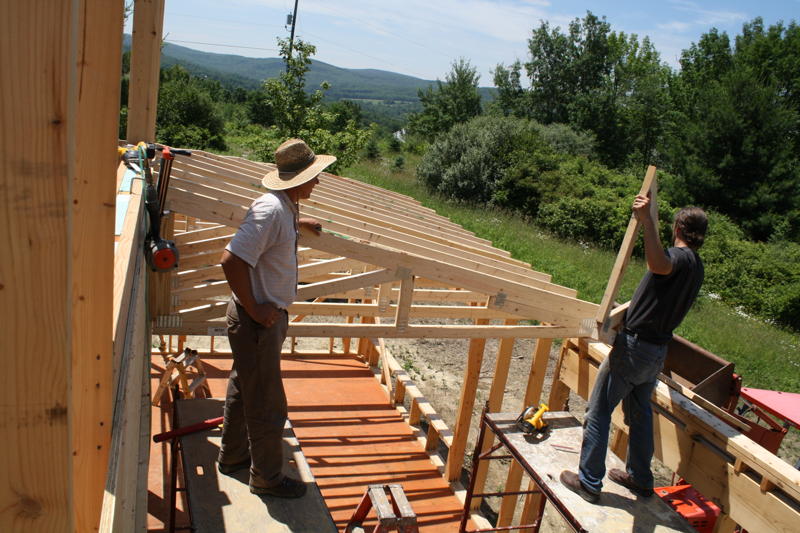 Pulling up trusses