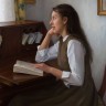 “At Her Desk”