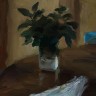 “Still Life with Basil”